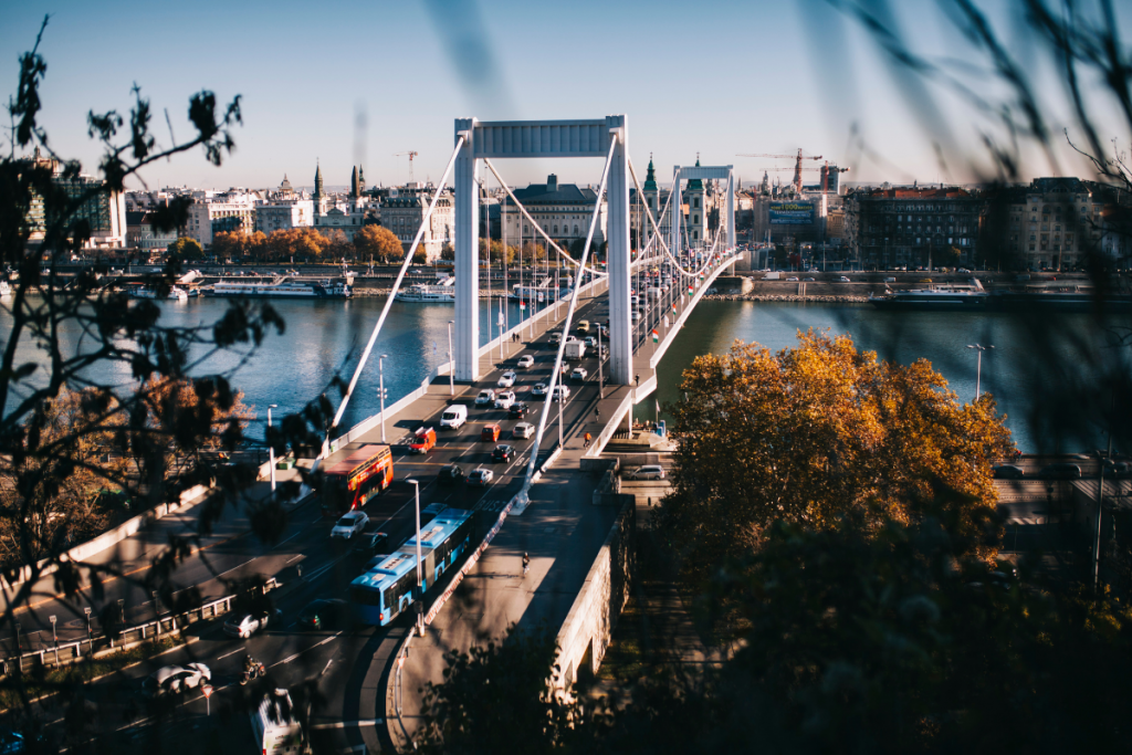 bridges in Budapest