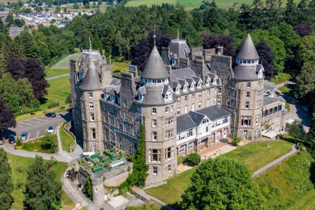 luxury castle hotels scotland