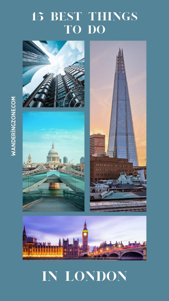 Image showcasing 15 Best Things to do in London England - London Things to Do